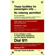 SIN-5561 - These facilities for ... - With "Dial 911"